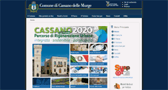 Desktop Screenshot of comune.cassanodellemurge.ba.it